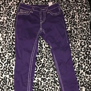 True Religion Purple Jeans 